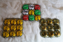 Objets réalisés en capsules