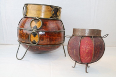 Objets réalisés en métaux reclyclés